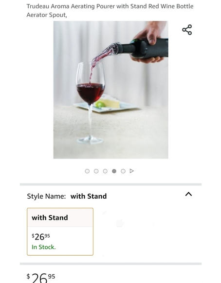 Trudeau Other - 💰SOLD💰Trudeau wine aerator💰